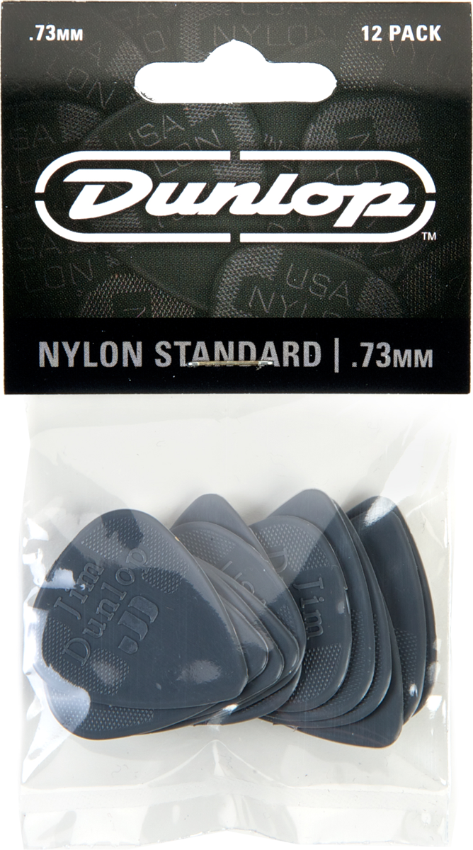 Jim Dunlop Nylon Standard 44 12-set 73mm - Guitar pick - Main picture
