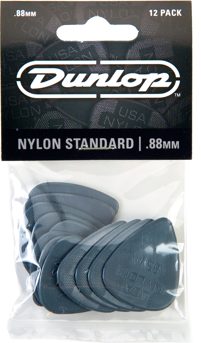 Jim Dunlop Nylon Standard 44 12-set 88mm - Guitar pick - Main picture