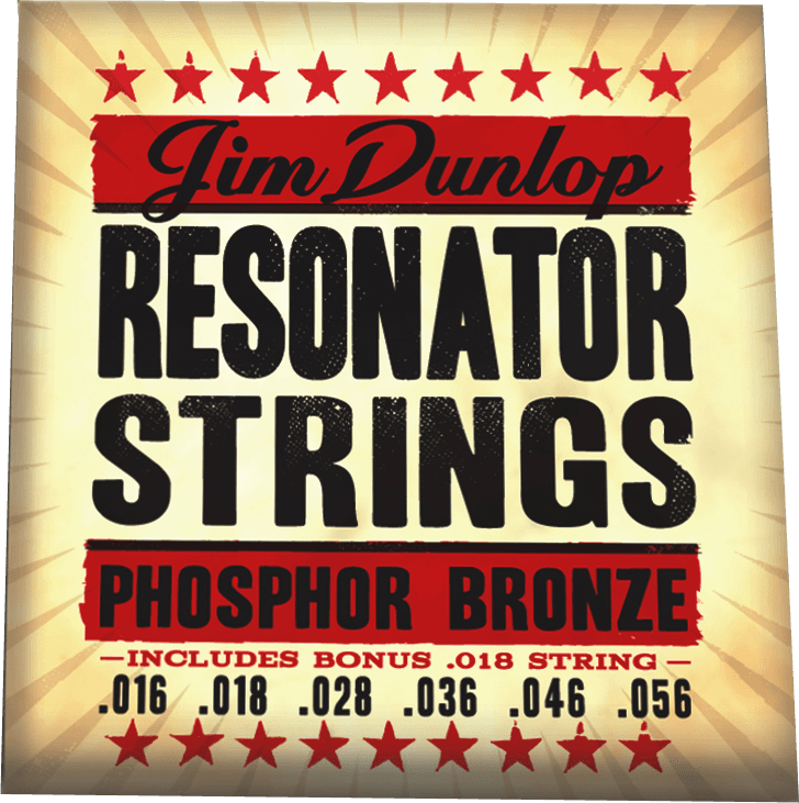 Jim dunlop Resonator Strings 16 56 set of strings Acoustic guitar strings