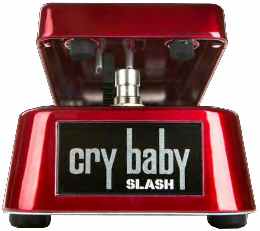 Jim Dunlop Slash Cry Baby Classic Wah Sc95r Ltd Signature Ruby Red Metallic - Wah & filter effect pedal - Main picture