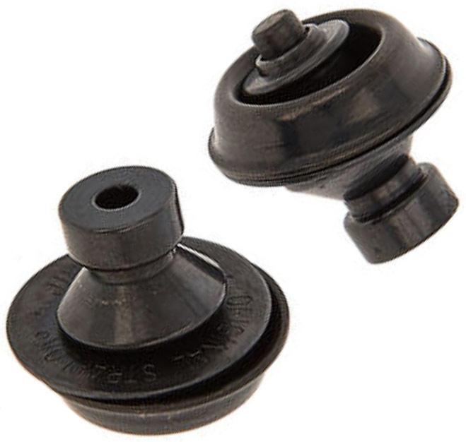 Strap button Jim dunlop Straplok Strat Retainers Traditional SLS1503BK (x2) - Black