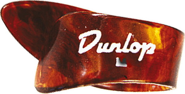 Jim Dunlop Thumbpick Plastic 9023 Pouce Large Tortoise - Guitar pick - Main picture