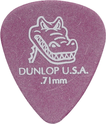 Jim Dunlop Tortex Grip Standard 417r71 0.71mm - Guitar pick - Main picture