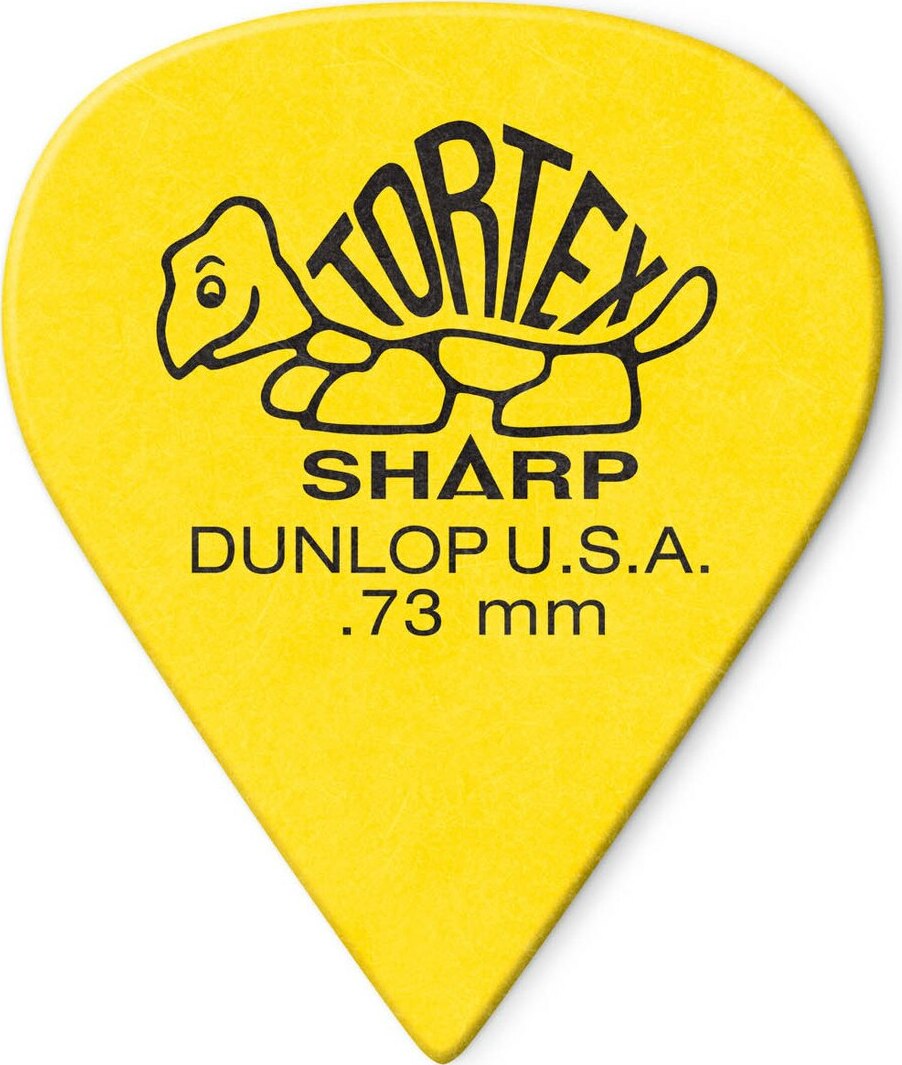 Jim Dunlop Tortex Sharp 412 0.73mm - Guitar pick - Main picture
