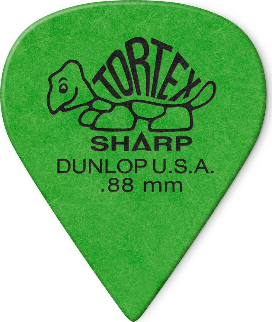 Jim Dunlop Tortex Sharp 412 0.88mm - Guitar pick - Main picture