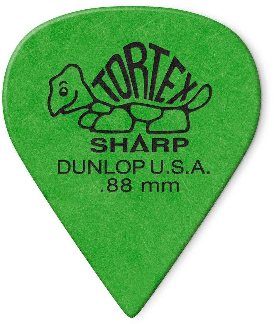 Guitar pick Jim dunlop Tortex Sharp 412R 0.88mm