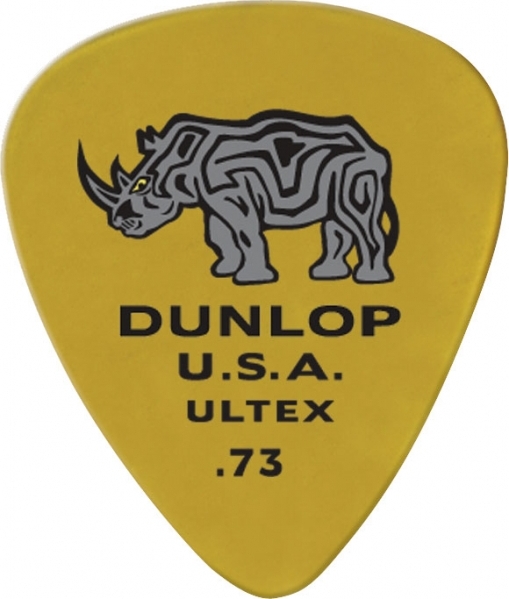 Jim Dunlop 421R73 .73mm Ultex Guitar Picks - 72-Pack USA Made