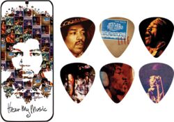 Guitar pick Jim dunlop Jimi Hendrix JH-PT07M  Hear My Music