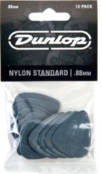 Guitar pick Jim dunlop Nylon Standard 44 88mm Set (x12)