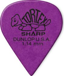 Guitar pick Jim dunlop Tortex Sharp 412 - 1,14mm