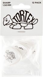 Guitar pick Jim dunlop 412P150 Tortex Sharp Pack de 12 - 1.50mm