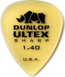 Guitar pick Jim dunlop Ultex Sharp 433 1.40mm