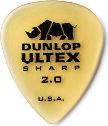 Guitar pick Jim dunlop Ultex Sharp 433 2.0mm