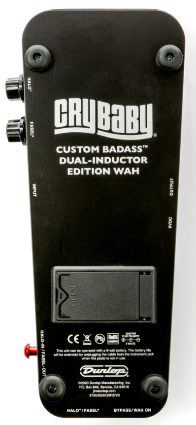 Jim Dunlop Cry Baby Custom Badass Dual-inductor Wah Gcb65 - Wah & filter effect pedal - Variation 4
