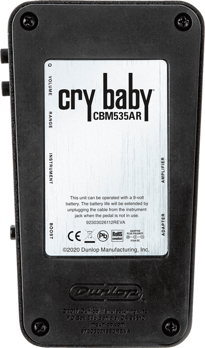 Jim Dunlop Cry Baby Mini 535q Auto Return - Wah & filter effect pedal - Variation 5