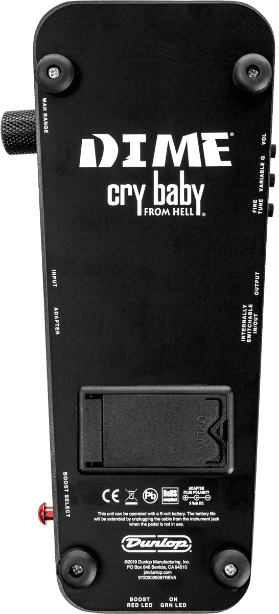 Jim Dunlop Dimebag Cry Baby From Hell Wah Db01b - Wah & filter effect pedal - Variation 2
