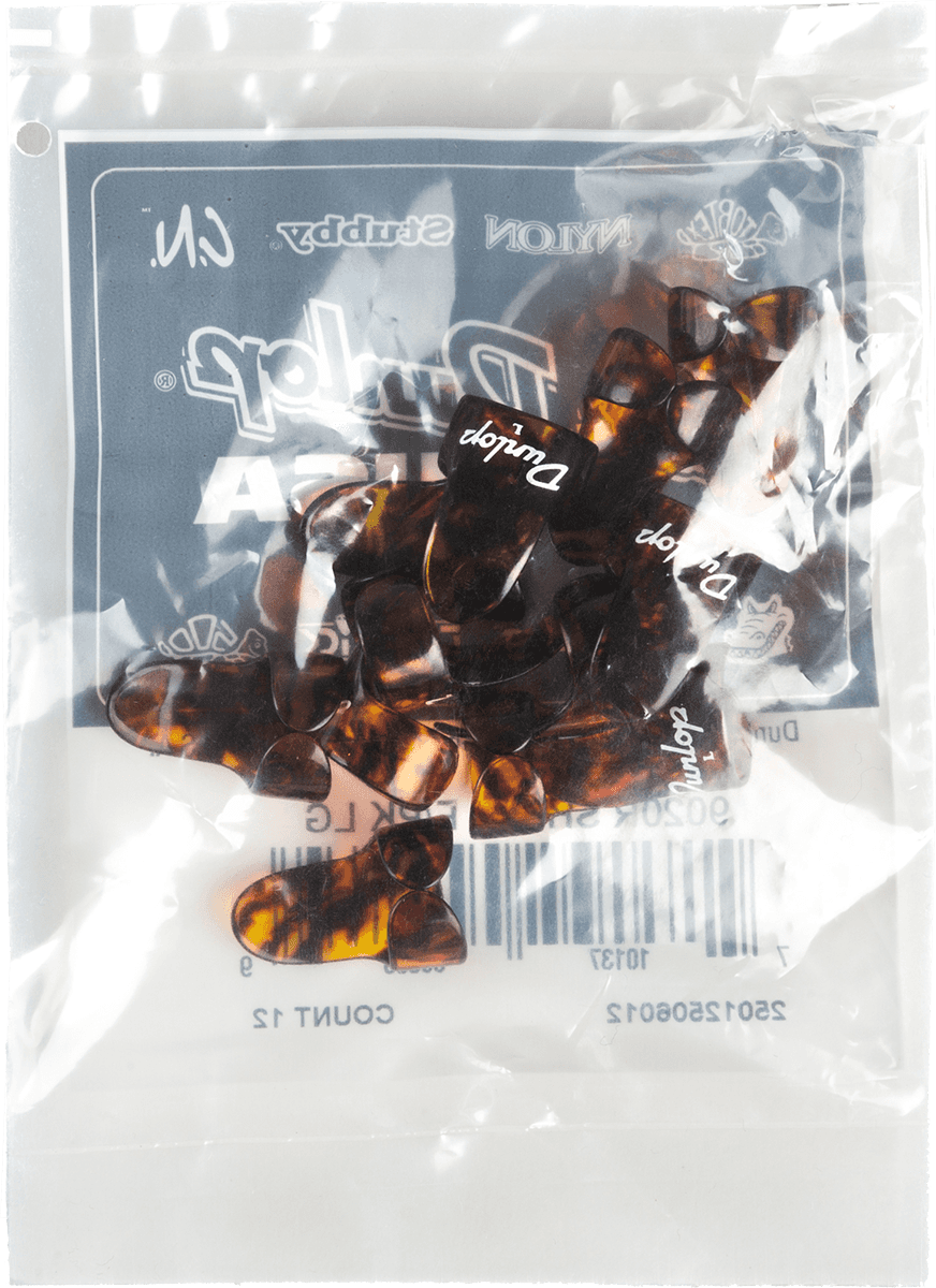 Jim Dunlop Fingerpick Plastic 9020 Doigt Large Shell (sachet De 12) - Guitar pick - Variation 1