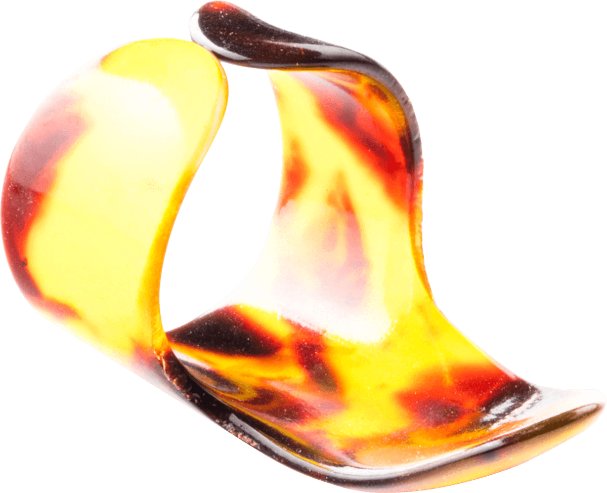 Jim Dunlop Fingerpick Plastic 9020 Doigt Large Shell (sachet De 12) - Guitar pick - Variation 2