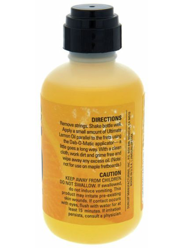 Jim Dunlop Formula 65 Fretboard Ultimate Lemon Oil 6554 118ml - Care & Cleaning - Variation 1