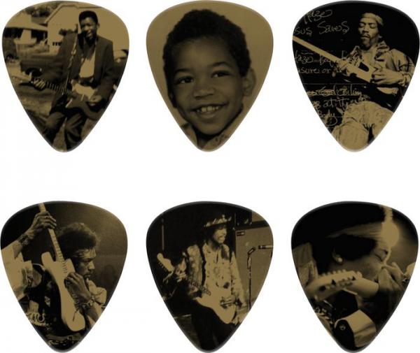 Guitar pick Jim dunlop Jimi Hendrix JH-PT10H West Coast Boy