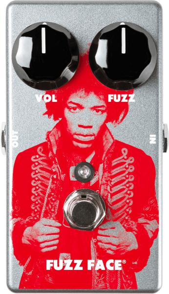 Overdrive, distortion & fuzz effect pedal Jim dunlop Jimi Hendrix Fuzz Face Distorsion JHM5