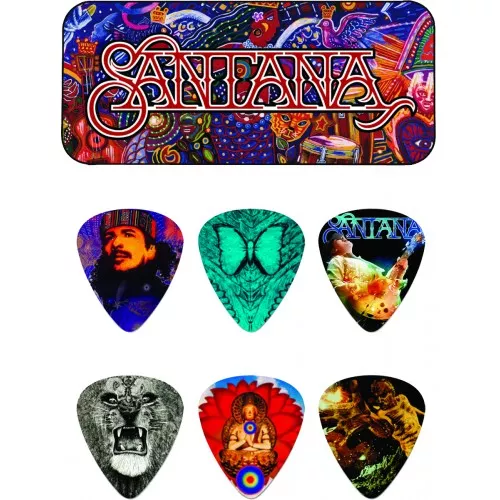 Guitar pick Jim dunlop SANPT01M Carlos Santana Collector Tin