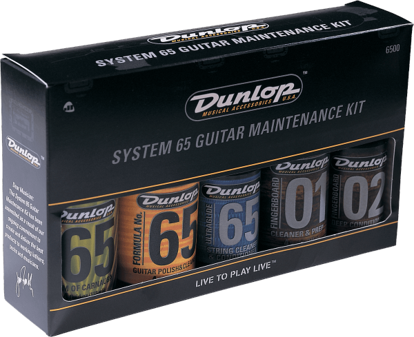 Care & cleaning Jim dunlop System 65 Guitar Maintenance Kit 6500