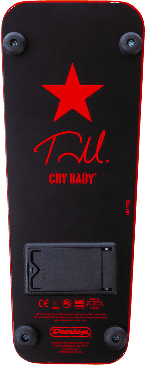 Jim Dunlop Tom Morello Cry Baby Wah Tbm95 Signature - Wah & filter effect pedal - Variation 2