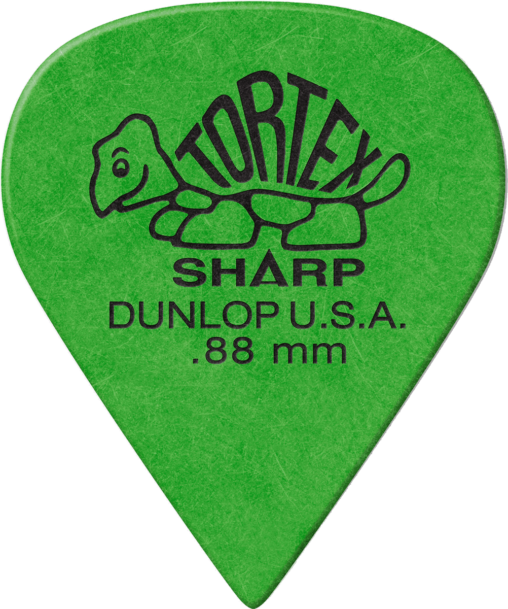 Jim Dunlop Tortex Sharp - 0.88mm Pack De 12 - Guitar pick - Variation 2