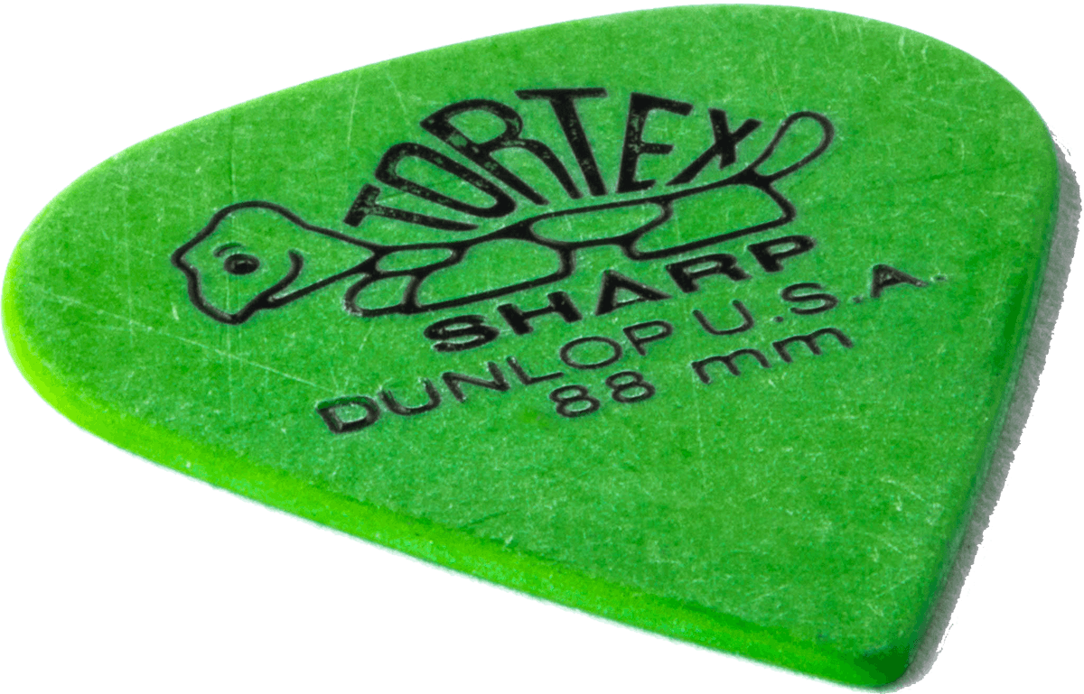 Jim Dunlop Tortex Sharp - 0.88mm Pack De 12 - Guitar pick - Variation 3