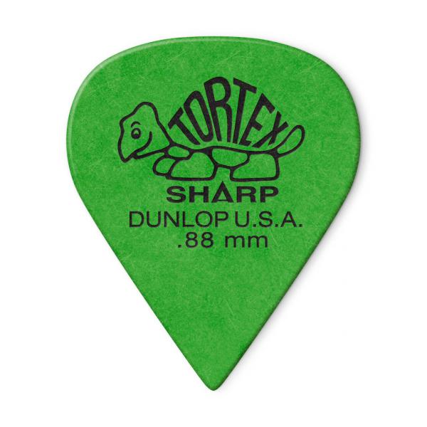 Guitar pick Jim dunlop Tortex Sharp 412R 0.88mm
