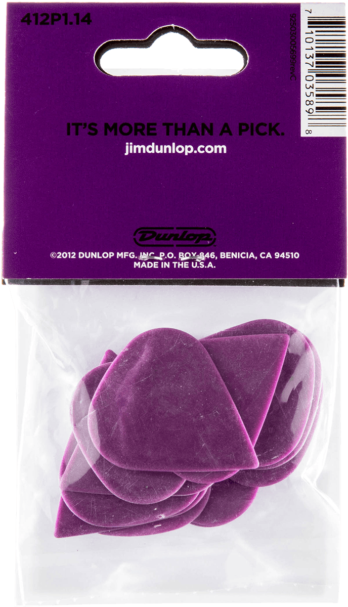 Jim Dunlop Tortex Sharp Pack De 12 - 1,14mm - Guitar pick - Variation 1