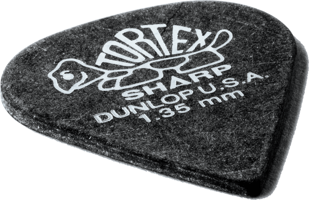 Jim Dunlop Tortex Sharp Pack De 12 - 1,35mm - Guitar pick - Variation 3