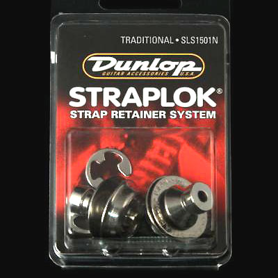 Jim Dunlop Traditional Set Nickel 2 Pieces - Strap button - Variation 1