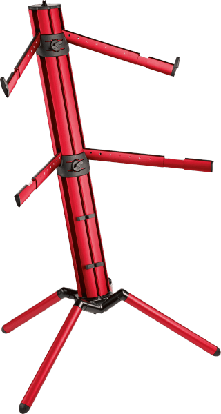 Keyboard stand K&m 18860R Pro 2 Levels Red Extendable