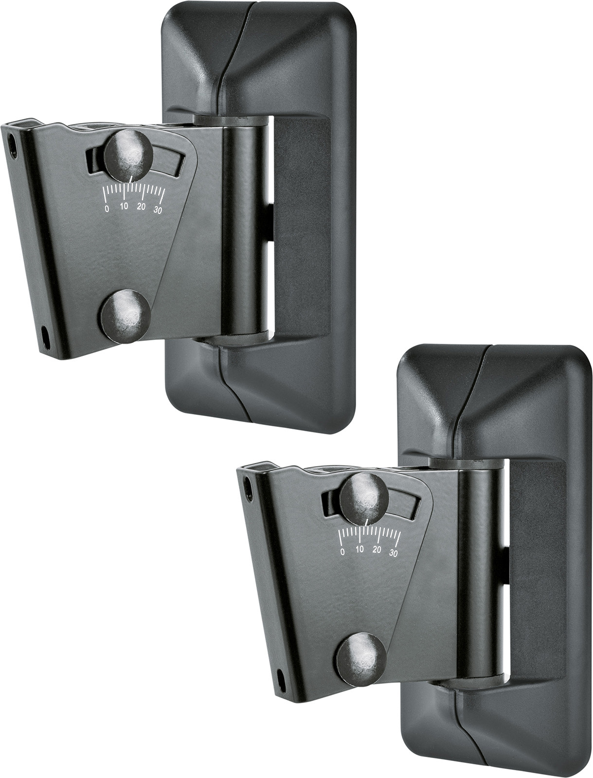 K&m Pack 2 Supports Muraux Enceintes + Caches - Speaker stand - Main picture