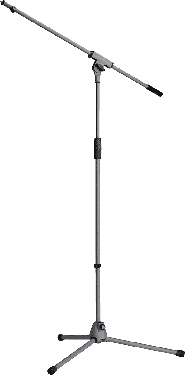 K&m Pied Perche De Micro Gris - Microphone stand - Main picture