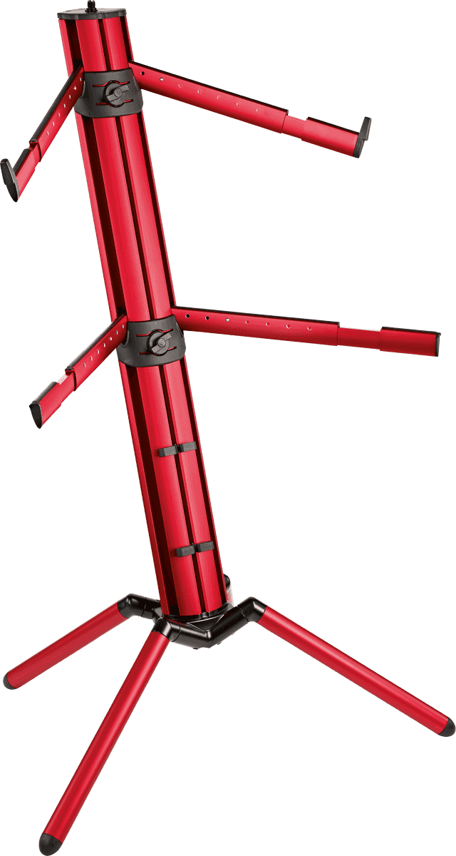 K&m Support De Clavier Spider Pro Rouge - Keyboard Stand - Main picture