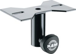 Speaker stand K&m 195/8 Mounting adapter - black