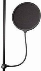 Pop filter & microphone screen K&m 23966 - diamètre 200 mm