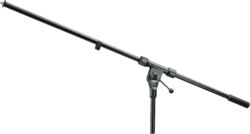 YLiansong-home Pied de Micro Boom Stand Microphone Pied de Micro Perche  Accrue Stand Blé Anti Stepping Stade Trépied Sol Levage Drum Kick ou d'une  Guitare (Color : Black, Size : 90-161cm) 