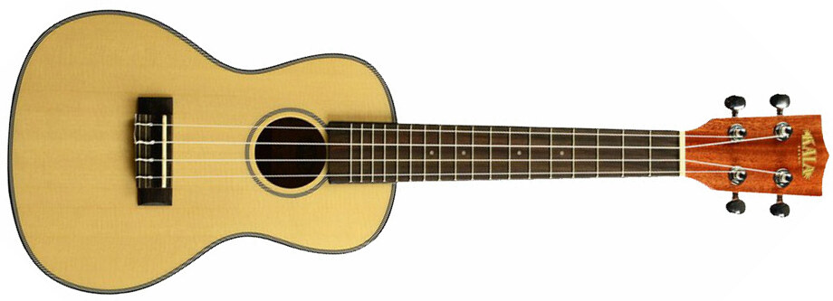 Kala Ka-scg Solid Spruce Mahogany Concert Epicea Acajou Lau - Natural - Ukulele - Main picture