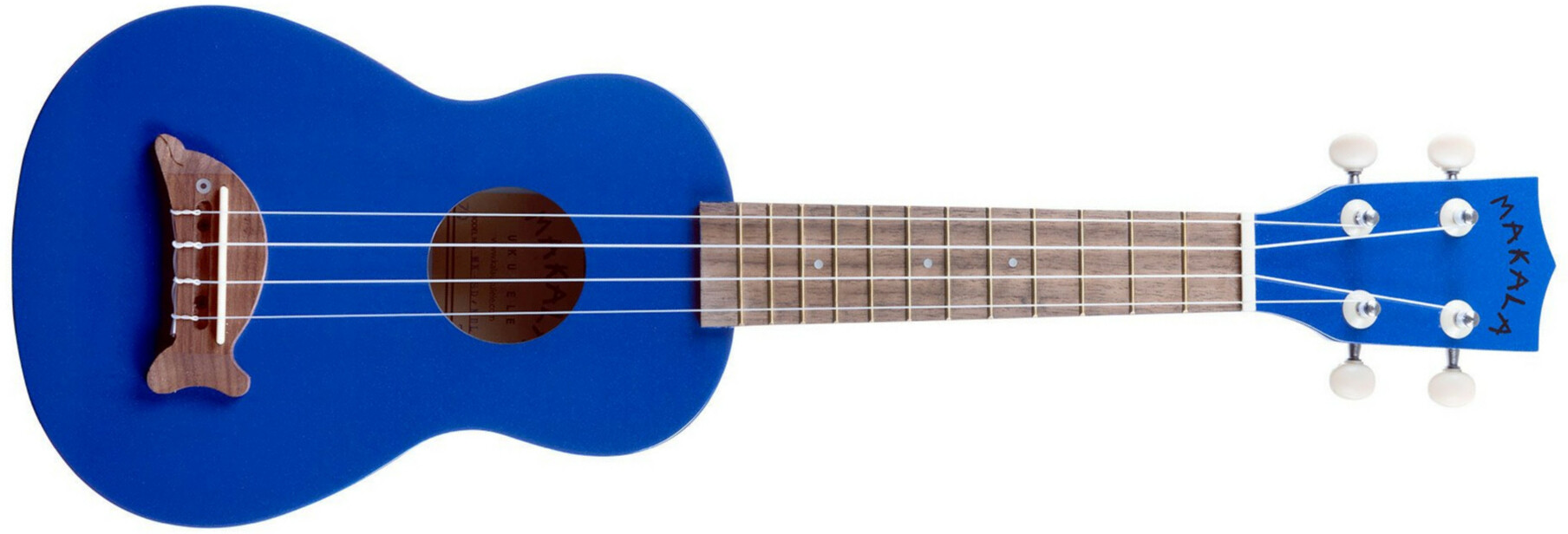 Kala Makala Dolphin Soprano - Metallic Blue - Ukulele - Main picture