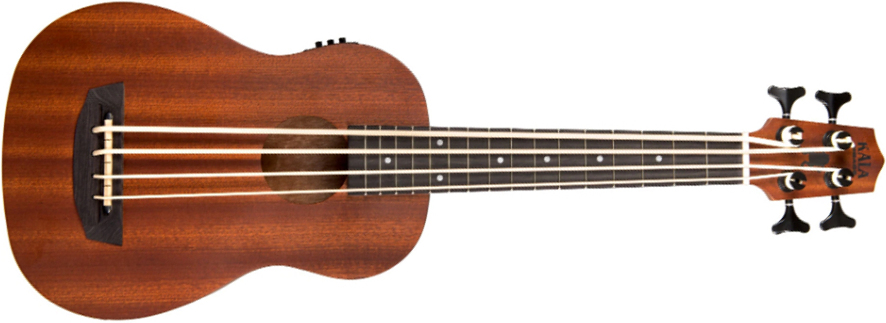 Kala Ubass-wndr-fs Wanderer Acoustic-electric U.bass Tout Acajou Lau - Natural Satin - Acoustic bass - Main picture