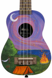 Ukulele Kala Happy Camper Ukadelic Soprano - Multicolor