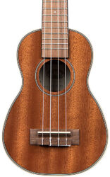 Ukulele Kala KA-SLNG Gloss Mahogany Long Neck Soprano +Bag - Natural