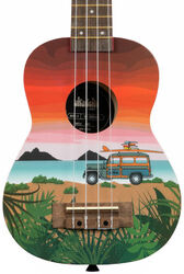 Ukulele Kala Surfari Ukadelic Soprano - Multicolor