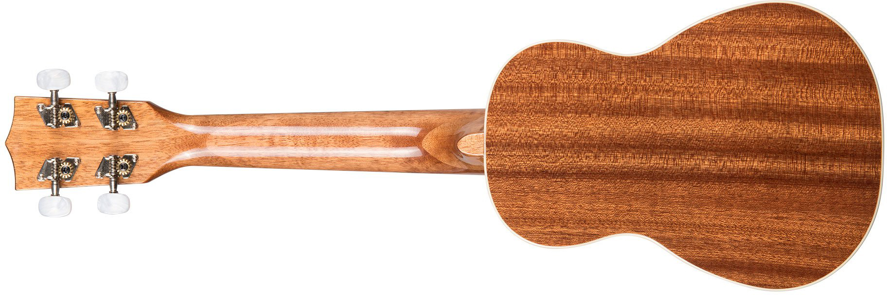 Kala Ka-slng Gloss Mahogany Long Neck Soprano Tout Acajou Rw +housse - Natural - Ukulele - Variation 2