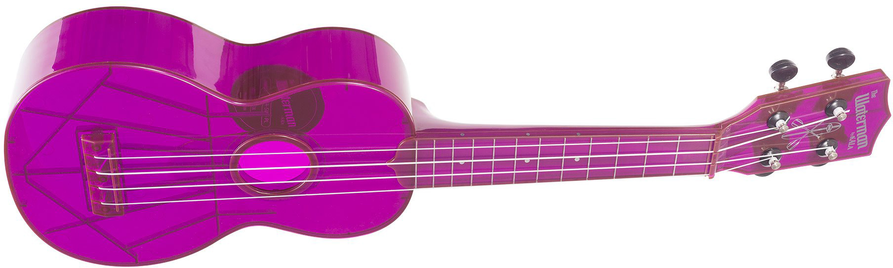 Kala Ka-swf-pl The Waterman Soprano Tout Abs Composite - Fluorescent Purple Grape - Ukulele - Variation 1