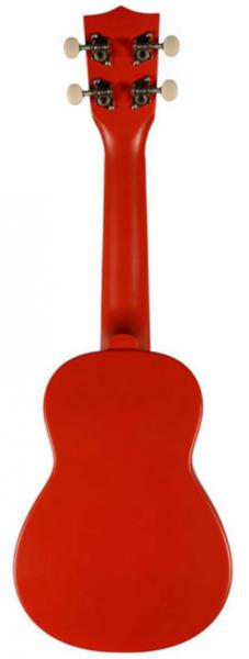 Ukulélé Soprano Kala KA MK SS RED - Table En Acajou, Finition Mate - Rouge - Parfait Pour Débutants